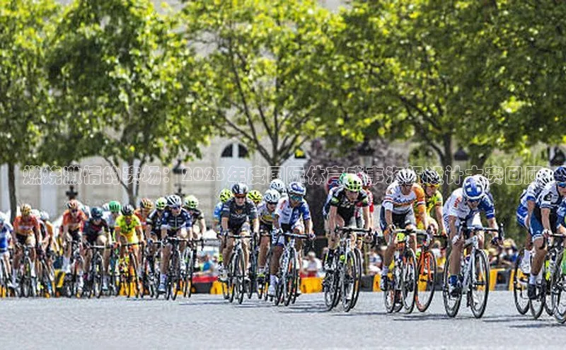 燃烧激情的赛场：2023年度国际体育盛事海报设计大赛回顾